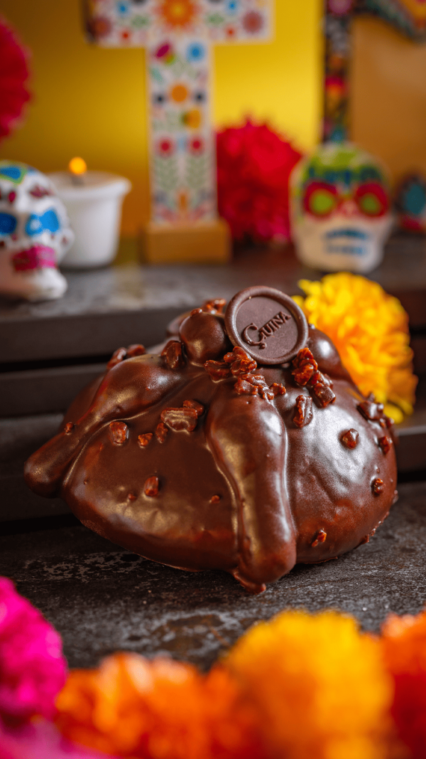 Pan de Muerto chocolate